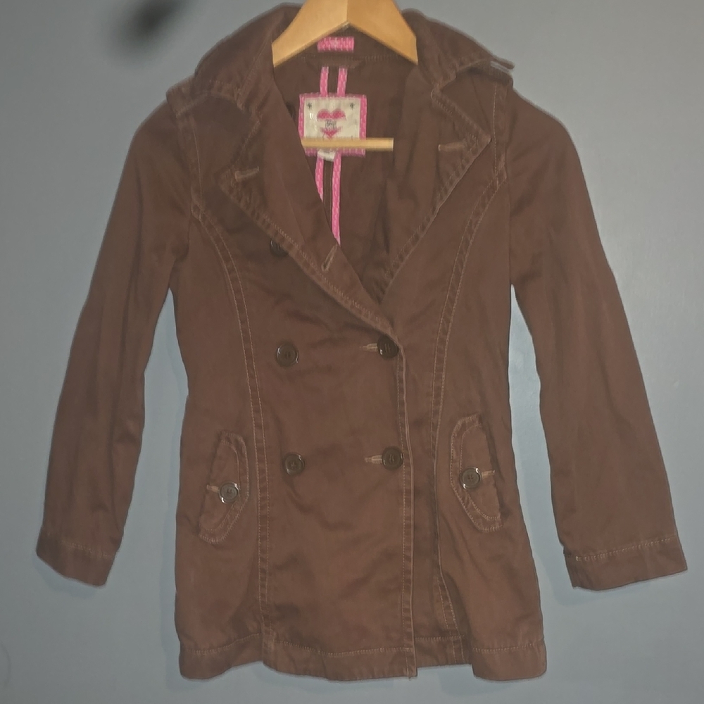 GAP Kids Brown Pea Coat